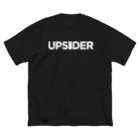 MeggyのUPSIDER 黒グッズ ビッグシルエットTシャツ