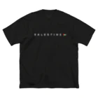 松や SUZURI店のFree PALESTINE 2 ビッグシルエットTシャツ