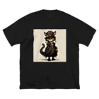 kameriyaのスチームパンクな猫 Big T-Shirt