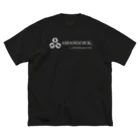 AMANOJVCKのラブあんどピース ビッグシルエットTシャツ