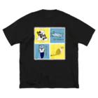 ロジローの4者集結！RANDOM・白背景 Big T-Shirt