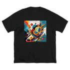 のんびりアート工房のガラクタアート Big T-Shirt