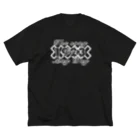 of Libert'e の1923 ××× Black ビッグシルエットTシャツ