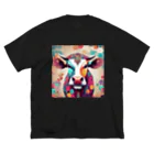 BullsForgerの牛ト鏡 ビッグシルエットTシャツ