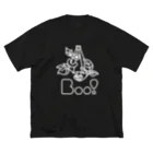 Boo!のBoo!(からかさおばけ) ビッグシルエットTシャツ