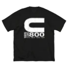 いつもふらっと南関屋のダート800m ビッグシルエットTシャツ