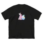 つきしょっぷのイースター ビッグシルエットTシャツ