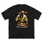 gorilla-in-the-woridのシェフゴリラ Big T-Shirt