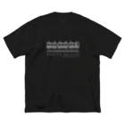 ひよこのもり工房のDENSHA　DAISUKI（濃色用） ビッグシルエットTシャツ