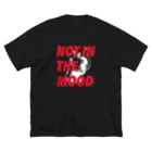 はおのNOT IN THE MOOD ビッグシルエットTシャツ