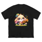 吹奏楽デザインのうさぎ×トランペット2 Big T-Shirt