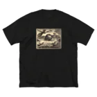 Saza-nami Antique designの昆虫とかたつむり Big T-Shirt