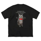 アメショのドラ猫ちゃん（18）のお店のエンジェルのアメショのドラ猫ちゃん（18） ビッグシルエットTシャツ