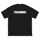 NO SNEAKERS SHOPのFUCKSNKRS [+バックプリント] ビッグシルエットTシャツ