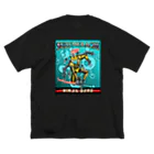 nidan-illustrationのSUZUMEBACHI -NINJA BORG- ビッグシルエットTシャツ