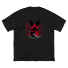 Jam or Pains.の殺シ屋ウサギ〈KILL×3〉 ビッグシルエットTシャツ