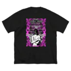 限界破裂 ExplosionLimitのcaptive butterfly ビッグシルエットTシャツ