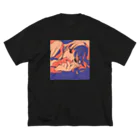 ORITANOSHOPの添い寝 ビッグシルエットTシャツ