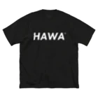 がくまこ・グッド・チョイス商会のHAWA OG/BL Big T-Shirt