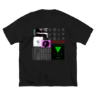 DIMADARA BY VULGAR CIRCUSのL∞P UGLY/DB_08 Big T-Shirt