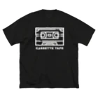 gemgemshopのカセットテープ ビッグシルエットTシャツ