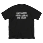 stereovisionのOne Scotch, One Bourbon, One Beer ビッグシルエットTシャツ