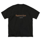 ホリゴメのサウロスクス黒 Big T-Shirt