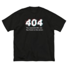 インターネットクラブの404 Not Found Big T-shirts