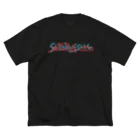 空きっ腹に酒のSukippara-ni-Sake ロゴ ビッグシルエットTシャツ