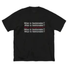 16bit (イチロクビット)のWhat is fashionable？ Big T-Shirt