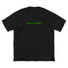 トーストのHeavy rotation グリーン ビッグシルエットTシャツ