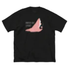 さかたようこ / サメ画家のほっとひと息サメ〈濃いめの地色向け〉 ビッグシルエットTシャツ