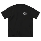 three clubのthree club...Tシャツ(BLACK) ビッグシルエットTシャツ