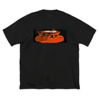 Danke Shoot Coffeeのドリップ ビッグシルエットTシャツ