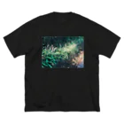 her_lycorisのgrass_ ビッグシルエットTシャツ