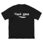 『ハック思考』非公式オンラインショップのHack you ビッグシルエットTシャツ