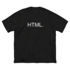 FOR MY COLLECTIONのHTML. <Hyper Text Markup Language> ビッグシルエットTシャツ
