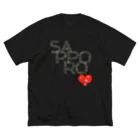 TAKUYA DESIGN WORKSのSAPPORO LOVE ビッグシルエットTシャツ