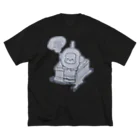 KIKITEKI_LABORATORYの入浴中 ふろあがりちゃん ビッグシルエットTシャツ