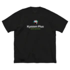 kyozonplusのキューブ　ビッグシルエット　Kyozon Plus 루즈핏 티셔츠