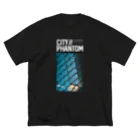 YRNMの都市の亡霊 「Sky Line」 ビッグシルエットTシャツ