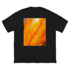 Hide Watanabeの leaf00 ビッグシルエットTシャツ