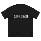 DIMADARA BY VULGAR CIRCUSの〼MAD〼 白/DB_16 Big T-Shirt