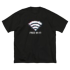 インターネットクラブのFREE Wi-Fi Big T-Shirt