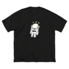 flatフラットふらっとのSPACEMAN ビッグシルエットTシャツ