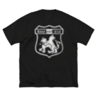 マッチアンドポンプ舎 suzuri支店のrotary  club six six six 白柄 ビッグシルエットTシャツ