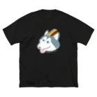 あいのあめのSiberia 'n' Husky ビッグシルエットTシャツ