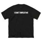 shoppのI CAN'T BREATHE ビッグシルエットTシャツ