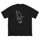 carpediemのPraying Hands ビッグシルエットTシャツ