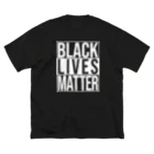 gemgemshopのBLACK LIVES MATTER ビッグシルエットTシャツ